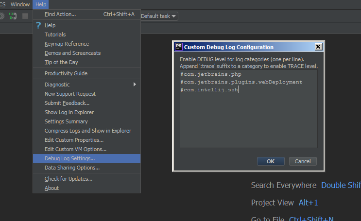 phpstorm remote debug