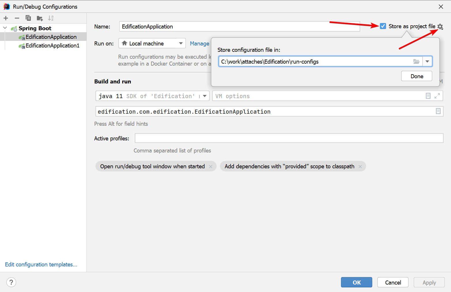 Is there an easy way to run or open a run configuration stored as file  which is not yet part of the project run configurations? – IDEs Support  (IntelliJ Platform) | JetBrains