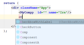 Code completion not working for nested JSX tags – IDEs Support ...