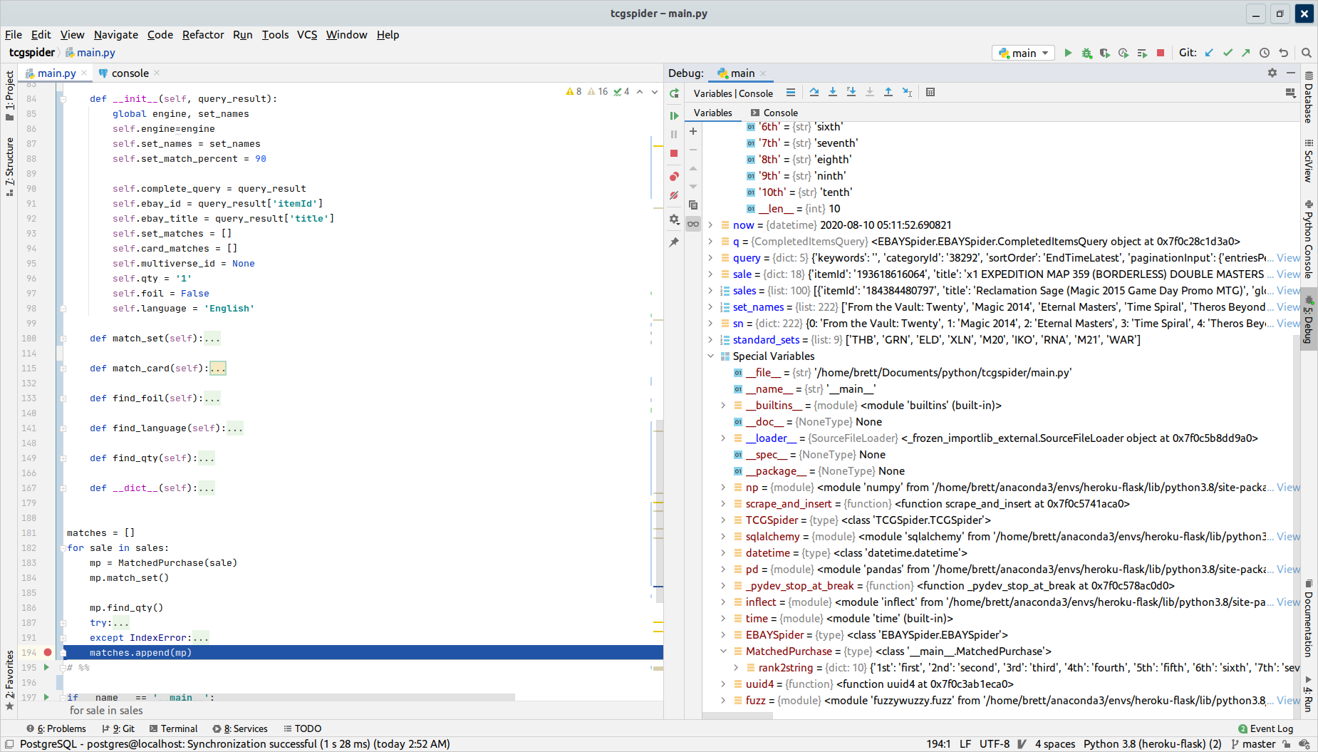 PyCharm Debugger does not display my class attributes – IDEs Support  (IntelliJ Platform) | JetBrains