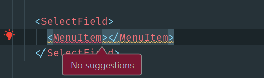 Code completion not working for nested JSX tags – IDEs Support ...